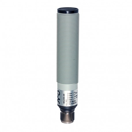 MV2/A0-0E - MV2/A0-0E MICRO DETECTORS Photoelectric sensor diffuse 100 mm plastic plug M12