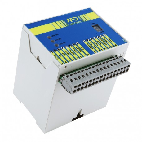 SBCR03/S-A0 - SBCR03/S-A0 MICRO DETECTORS Control Unit without muting 24VDC