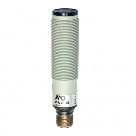 SS7/0P-0E - SS7/0P-0E MICRO DETECTORS Photoelectric sensor diffuse 400 mm PNP L/D plastic, adjustment plug M12