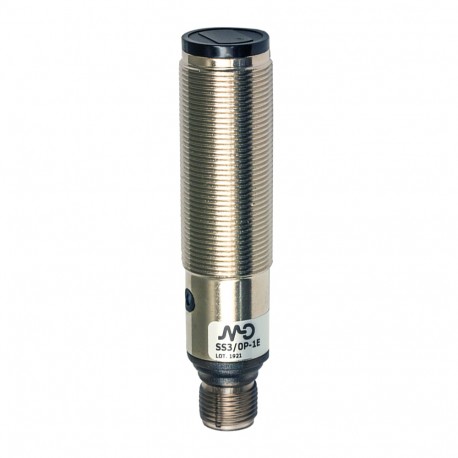 SS7/0P-1E - SS7/0P-1E MICRO DETECTORS Photoelectric sensor diffuse 400 mm PNP L/D metallic, adjustment plug M12