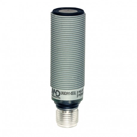 UK6D/H2-0EUL - UK6D/H2-0EUL MICRO DETECTORS Ultrasonic sensor M18 analogic 4-20 mA 80-1200 mm plug M12, with teach-in cable..