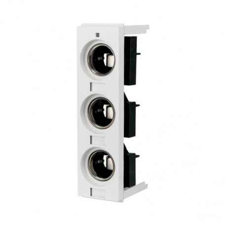 DIII-SO/63/3-R-PS - DIII-SO/63/3-R-PS 110395 Y7-110395 EATON ELECTRIC Bus-mounted fuse base, 63A, 690 V, DIII/E33, 54mm