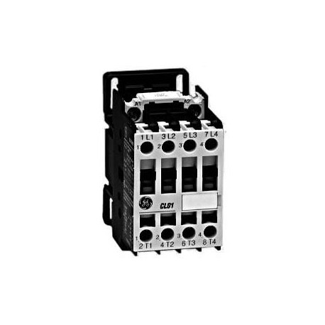 CL02AB00TJ - CL02AB00TJ 104393 GENERAL ELECTRIC Contactor CL 4P (2NA+2NC), 18A AC3, AC control circuit 110/120V 50/60Hz