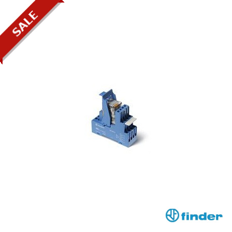 59.34.9.012.0050SMA - 59.34.9.012.0050SMA 593490120050SMA FINDER Metal retaining clip LED + diode AgNi 4CO 7A 12VDC