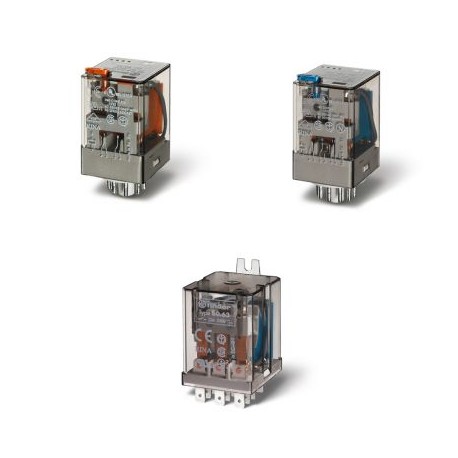 601241210040PAS - 601241210040PAS FINDER 60 Series General Purpose Relays 6 10 A