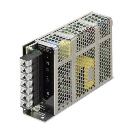 S8FS-G15024C - S8FS-G15024C 677994 OMRON Power Supply, 150 W, 100 to 240 VAC input, 24 VDC, 6.5 A output, direct mounting