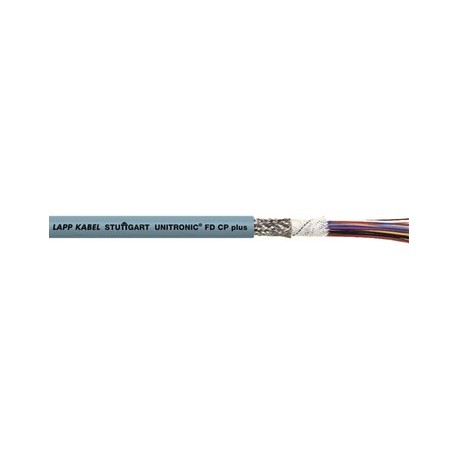 0028892 - 0028892 UNITRONIC FD CP plus 5X0,25 LAPP Screened highly flexible data transmission cable with PUR outer she..