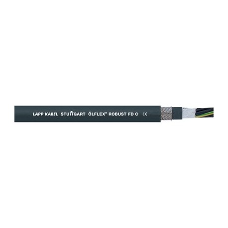 0026751 - 0026751 ÖLFLEX ROBUST FD C 4G6 LAPP Highly flexible, screened all-weather control cable with TPE sheath resi..