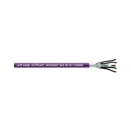 2170875 - 2170875 UNITR. BUS PB FD Y HYBRID 1X2X0,64+4X1,5 LAPP Highly flexible PROFIBUS HYBRID cable, UL-verified