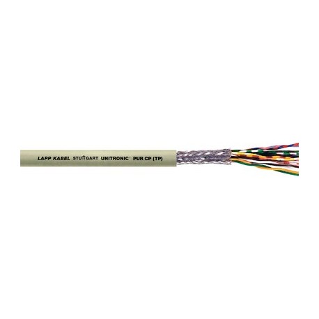 0032850 - 0032850 UNITRONIC PUR CP (TP) 2x2x0,25 LAPP Screened data transmission cable with PUR outer sheath and twist..
