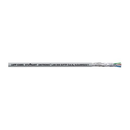 2170196 - 2170196 UNITRONIC LAN 500 F/FTP Cat.6A LSZH LAPP Ethernet cable for Category 6, class EA, verified up to 500..