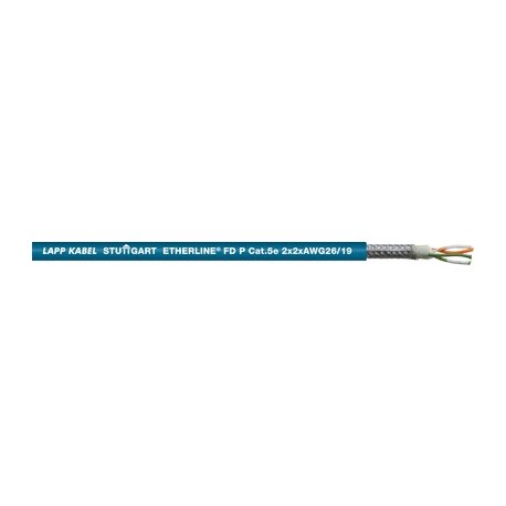 2170289 - 2170289 ETHERLINE FD P Cat.5e 2x2x26/19AWG LAPP Ethernet cable Category 5e, Class D for use in drag chain ap..