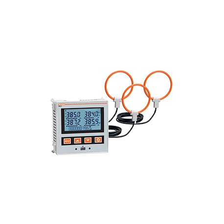 DMG611R0100 - DMG611R0100 LOVATO LDC digital multimeter with icon, RS485 + 3 Rogowski coils included, maximum current of 1..