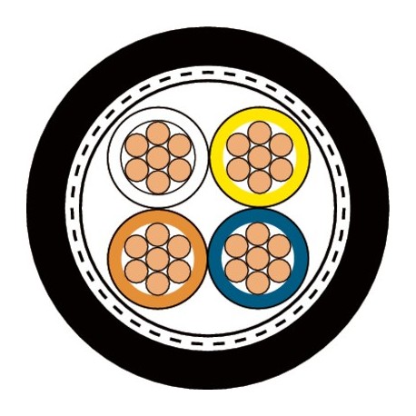 2170901 - 2170901 ETHERLINE Y CAT.5e BK 2x2xAWG22/7 LAPP ETHERLINE Y CAT.5e BK 2x2xAWG22/7