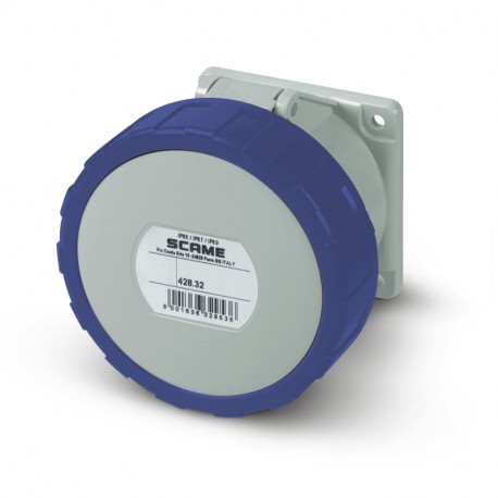 428.3264 - 428.3264 SCAME FLUSH MOUNTING SOCKET IP66/IP67 3P+E 32A