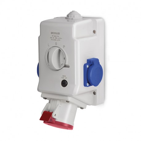 513.3256-2DFR - 513.3256-2DFR SCAME OPTIMA-COMBI C/INT. I/0/II REV. 32A 3P+E