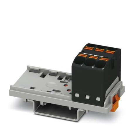 PTFIX 6X4-NS35 BK - PTFIX 6X4-NS35 BK 3273540 PHOENIX CONTACT Distribution block
