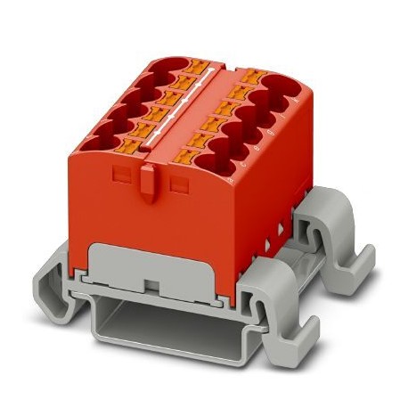 PTFIX 12X4-NS35A RD - PTFIX 12X4-NS35A RD 3273684 PHOENIX CONTACT Distribution block