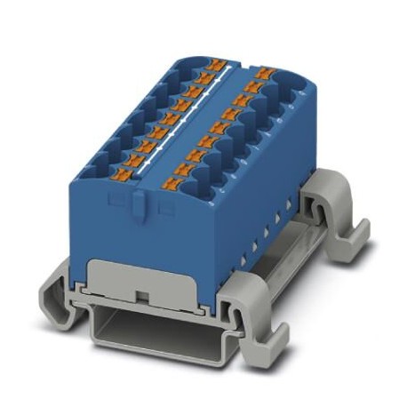 PTFIX 18X4-NS35A BU - PTFIX 18X4-NS35A BU 3273704 PHOENIX CONTACT Distribution block