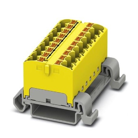 PTFIX 18X4-NS35A YE - PTFIX 18X4-NS35A YE 3273708 PHOENIX CONTACT Distribution block