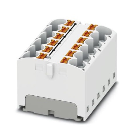PTFIX 12X4 WH - PTFIX 12X4 WH 3273824 PHOENIX CONTACT Distribution block