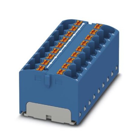 PTFIX 18X4 BU - PTFIX 18X4 BU 3273836 PHOENIX CONTACT Distribution block