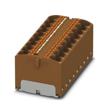 PTFIX 18X4-G BN - PTFIX 18X4-G BN 3273976 PHOENIX CONTACT Distribution block