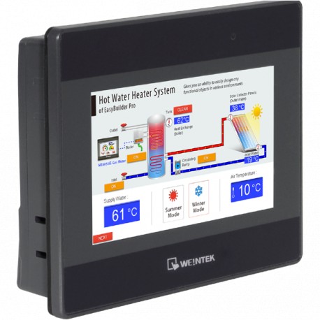 MT8102IP - MT8102IP WEINTEC Touch Screen 10.1" TFT, 1024x600 px, 16.7 M colors, 128 ROM/RAM, RISC Cortex A7 528 MHz, 1 ..