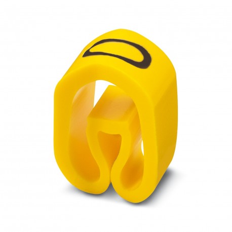 SD-WMS 10 (NU) YE:0 - SD-WMS 10 (NU) YE:0 0826129:0 PHOENIX CONTACT Conductor marking collar, Labeled with the number: Numbers, ye..