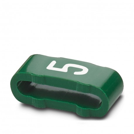 SD-WMTBS (NU) CC:5 - SD-WMTBS (NU) CC:5 0826527:5 PHOENIX CONTACT Marking collar, Labeled with the number: Numbers, green, width:..