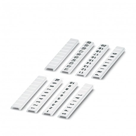 ZBF 4,LGS:FORTL.ZAHLEN 11-20 - ZBF 4,LGS:FORTL.ZAHLEN 11-20 0808626:0011 PHOENIX CONTACT Zack marker strip flat, 10-section, horizontally l..