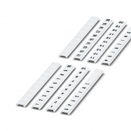 ZBF 6,QR:FORTL.ZAHLEN 91-100 - ZBF 6,QR:FORTL.ZAHLEN 91-100 0808765:0091 PHOENIX CONTACT Zack marker strip flat, 10-section, vertically lab..