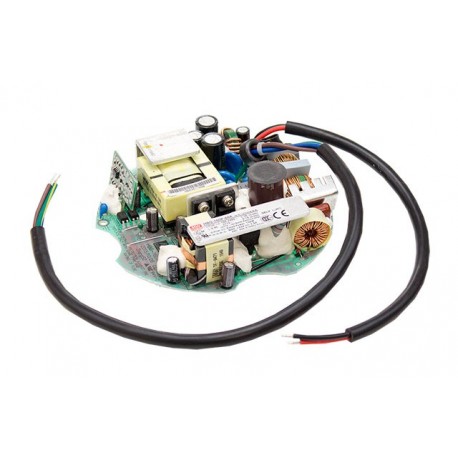 HBG-160P-48B - HBG-160P-48B MEANWELL AC-DC Single output LED driver (CC), Circular PCB open frame type, output 48V / 3.3A, ..