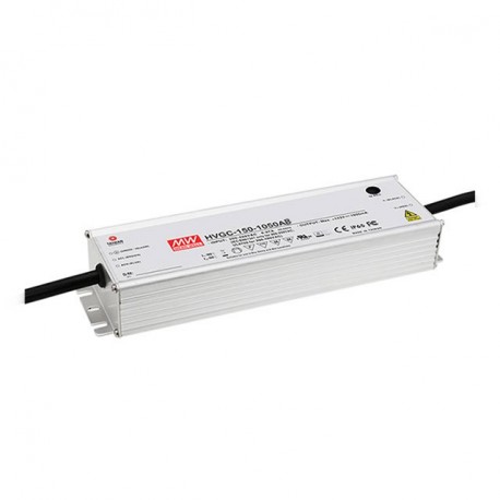 HVGC-150-350AB - HVGC-150-350AB MEANWELL AC-DC Single output LED driver Constant Current (CC) with built-in PFC, Output 0.35A..