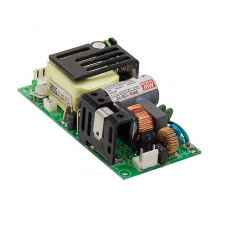 RPS-120-48 - RPS-120-48 MEANWELL AC-DC Open frame Medical power supply, Output 48VDC / 1.75A, EN60601 2xMOPP, compact siz..
