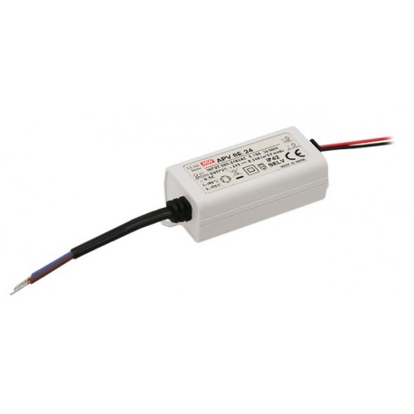 APV-8E-24 - APV-8E-24 MEANWELL AC-DC Single output LED Driver Constant Voltage (CV), Input 180-264VAC, Output 12VDC / 0...