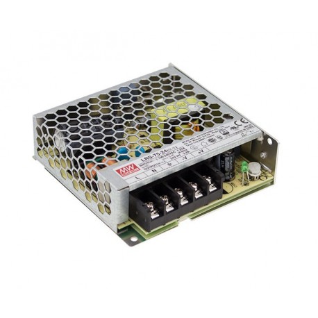 LRS-75-15 - LRS-75-15 MEANWELL AC-DC Single output enclosed power supply, Universal AC input, Output 15VDC / 5A, Up to 5..