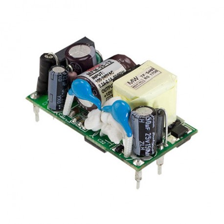 MFM-05-5 - MFM-05-5 MEANWELL AC-DC Single output Medical Open frame power supply, Output 5VDC / 1A, PCB mount, 2xMOPP
