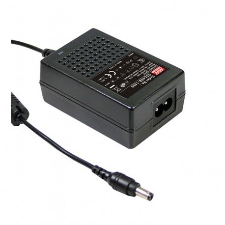 GSC40B-1050 - GSC40B-1050 MEANWELL AC-DC Single output desktop LED power supply (CC) with PFC, Output 38VDC / 1.05A, 2 pol..