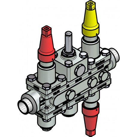 027L3386 - 027L3386 DANFOSS REFRIGERATION Valve station, ICF 20-6-3HRA