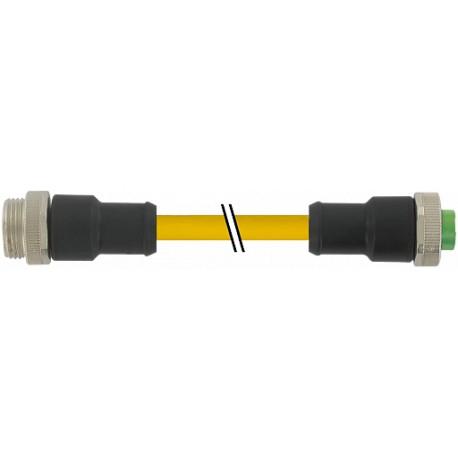 7700-A5A01-UBD0500 - 7700-A5A01-UBD0500 MURRELEKTRONIK Mini (7/8) 5 pole, Male (Ext.) Straight/Female Straight PVC, STOOW, 5x16AW..