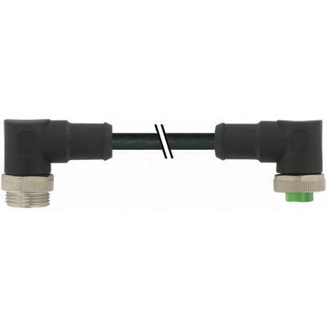 7700-A5A31-UMD0300 - 7700-A5A31-UMD0300 MURRELEKTRONIK Mini (7/8) 5 pole, Male (Ext.) 90°/Female 90° PUR, UL/CSA, 5x16AWG, black,..