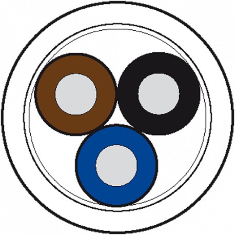 7000-C0201-3170000 - 7000-C0201-3170000 MURRELEKTRONIK Cable drum Ø 355MM PVC 3X0.34 shielded gray, 100m