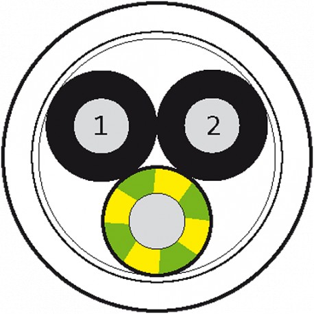 7000-C0201-4920000 - 7000-C0201-4920000 MURRELEKTRONIK Cable drum Ø 355MM PUR 3X0.75 shielded gray, 100m