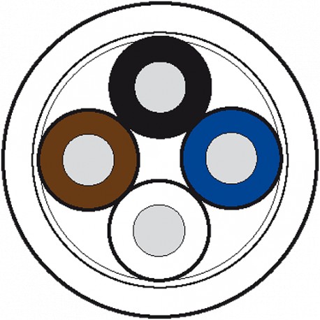 7000-C0505-5680000 - 7000-C0505-5680000 MURRELEKTRONIK Cable drum Ø 500MM PUR 4x0.5 shielded black UL/CSA+drag chain 500m