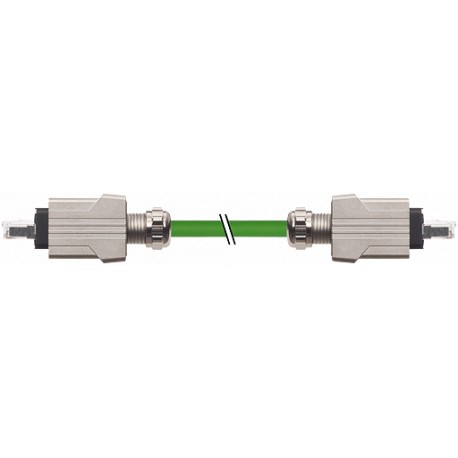 7000-74641-7960650 - 7000-74641-7960650 MURRELEKTRONIK RJ45 Push Pull male 0°/ RJ45 Push Pull male 0° PUR 2x2xAWG22 shielded gree..