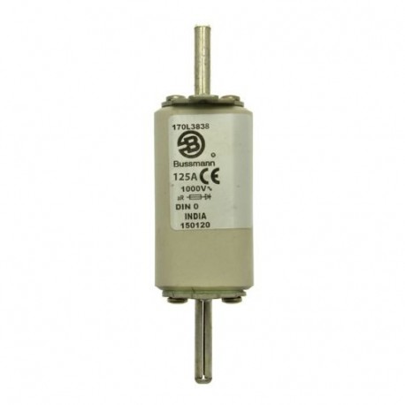 FUSE 50A 2000V 1*BKN/125 AR - FUSE 50A 2000V 1*BKN/125 AR 170L4039 EATON ELECTRIC Fuse-link, high speed, 50 A, AC 2000 V, compact size 1, ..