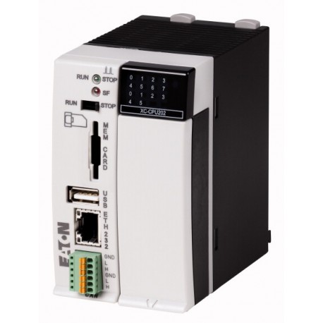 ZB-S WEB MODULE - ZB-S WEB MODULE 40071347990 XC-CPU202-EC4M-XV EATON ELECTRIC Modular PLC, 24 V DC, 8DI, 6DO, ethernet, RS232..