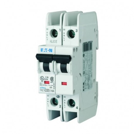 FAZ-B63/2-NA - FAZ-B63/2-NA 190784 Y7-190784 EATON ELECTRIC Miniature circuit breaker (MCB), 63A, 2p, B-Char