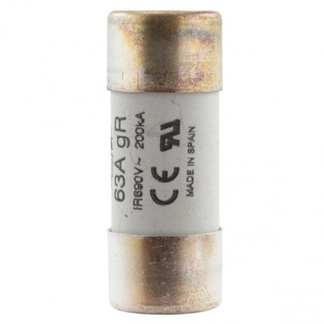 FWP-63G22FI - FWP-63G22FI EATON ELECTRIC Fuse-link, high speed, 63 A, AC 690 V, 22 x 58, gR, IEC, UL, with striker